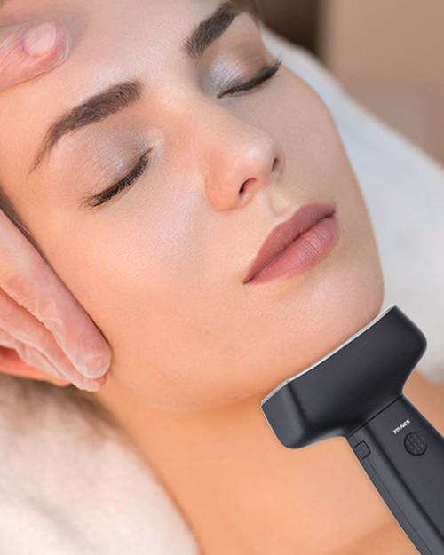 velashape treatment on the double chin