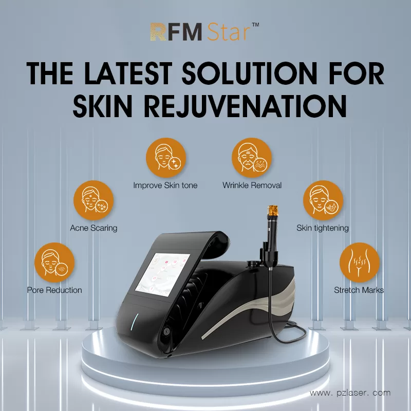 professional RFMStar™ Microneedling Machine from PZLASER Company