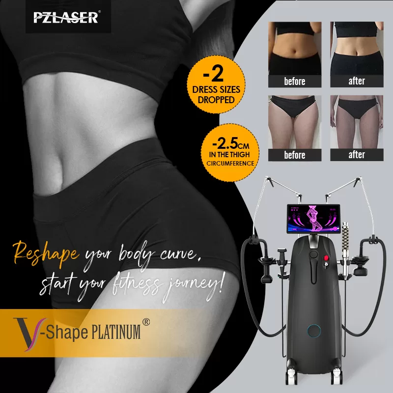 V-Shape PLATINUM endospheres therapy machine