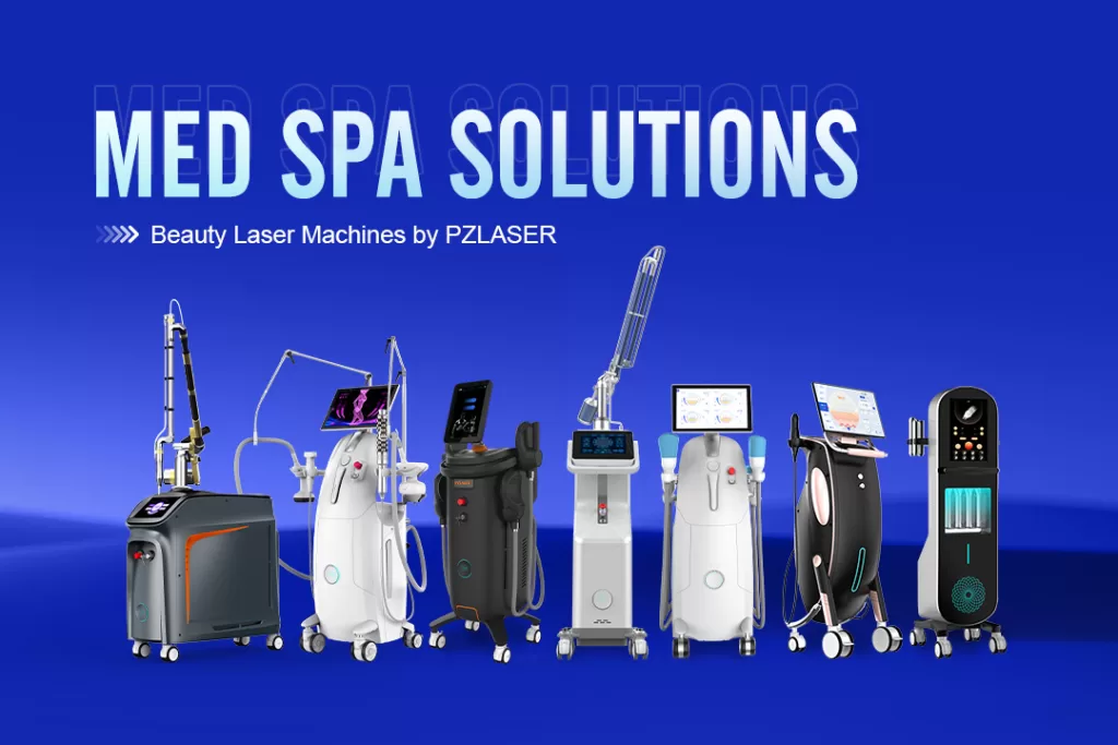 beauty laser solutions made for medical spa business by pzlaser