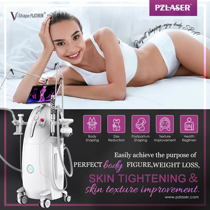 PZLASER V-Shape PLATINUM® – Multi-Technology Non-Invasive Body Contouring.