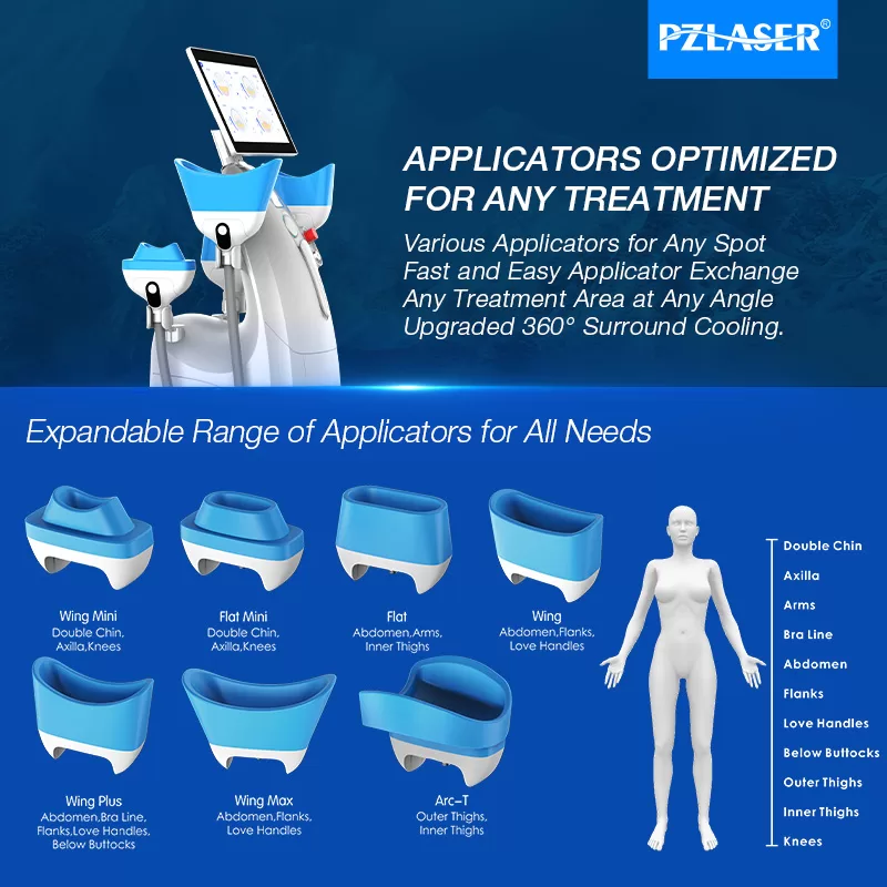 CoolSlimming™ remains one of PZLASER’s best-selling body contouring devices.