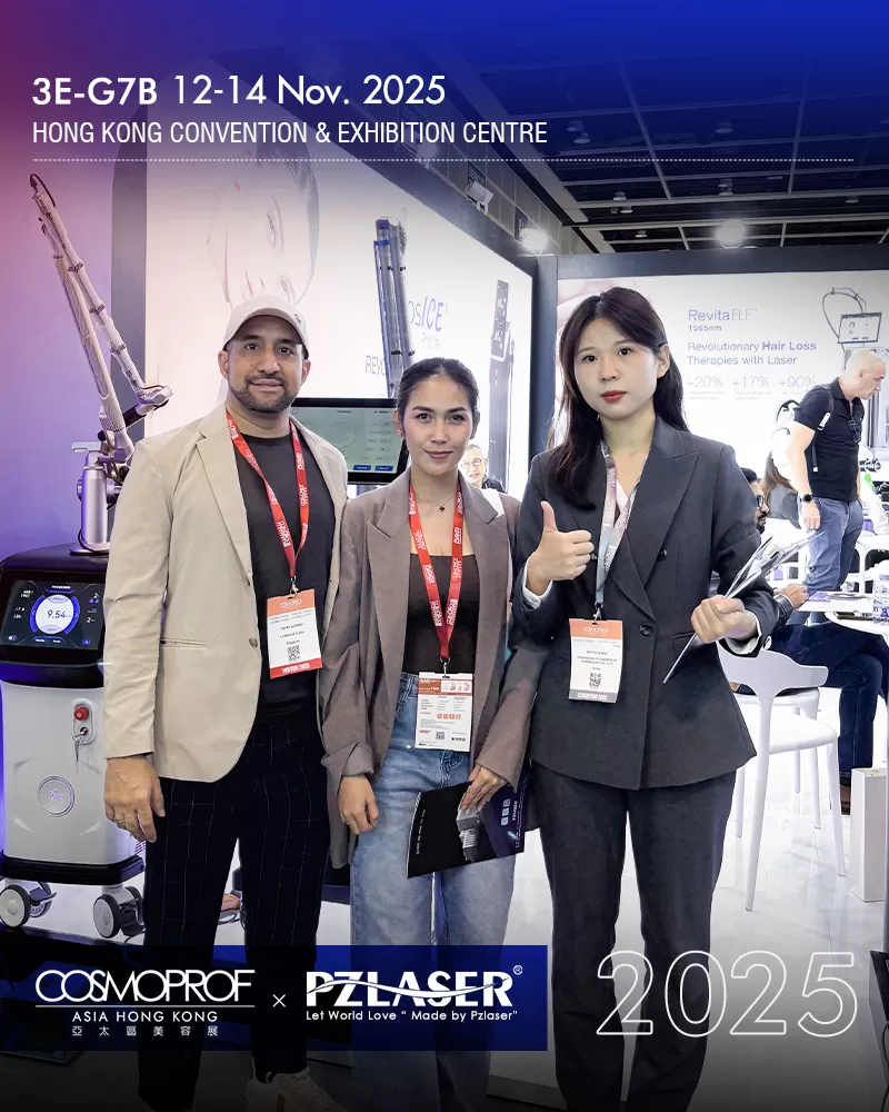PZLASER proudly wrapped up a highly successful exhibition at Cosmoprof Asia Hong Kong 2025