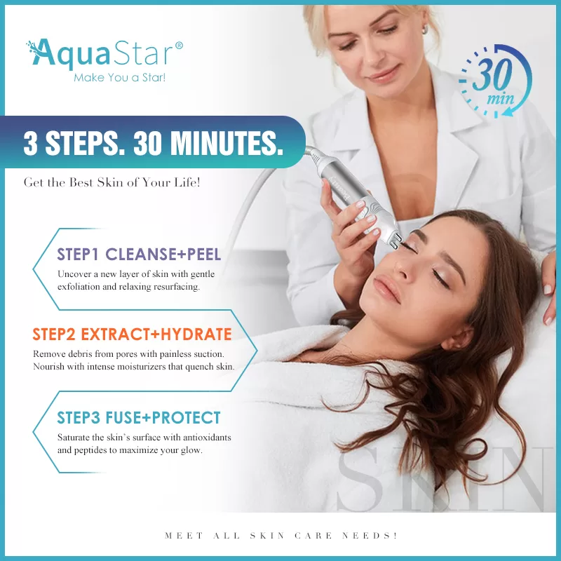 AquaStar Intelligent Skin Rejuvenation System-hydra facial machine