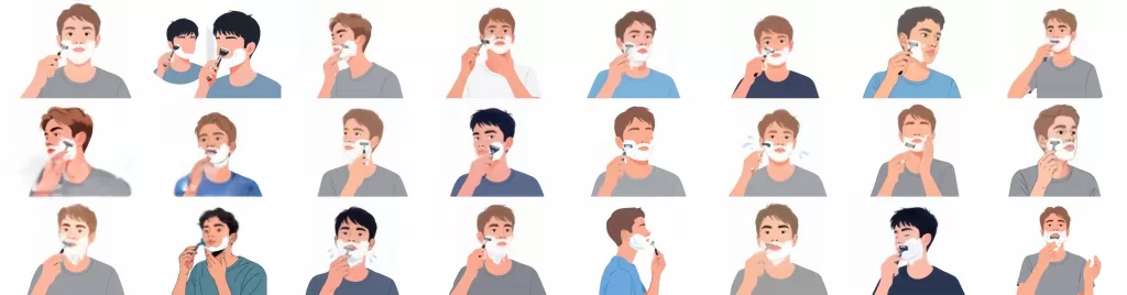 For the modern man, the morning ritual is often less of a "self-care" moment and more of a recurring battle.